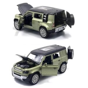PRIME DEALS Diecast 1:36 Defender Toy Car Metal Body Openable Doors, Bonnet & Boot Pull-Back Action for Kids Diecast Model (Multi Color)